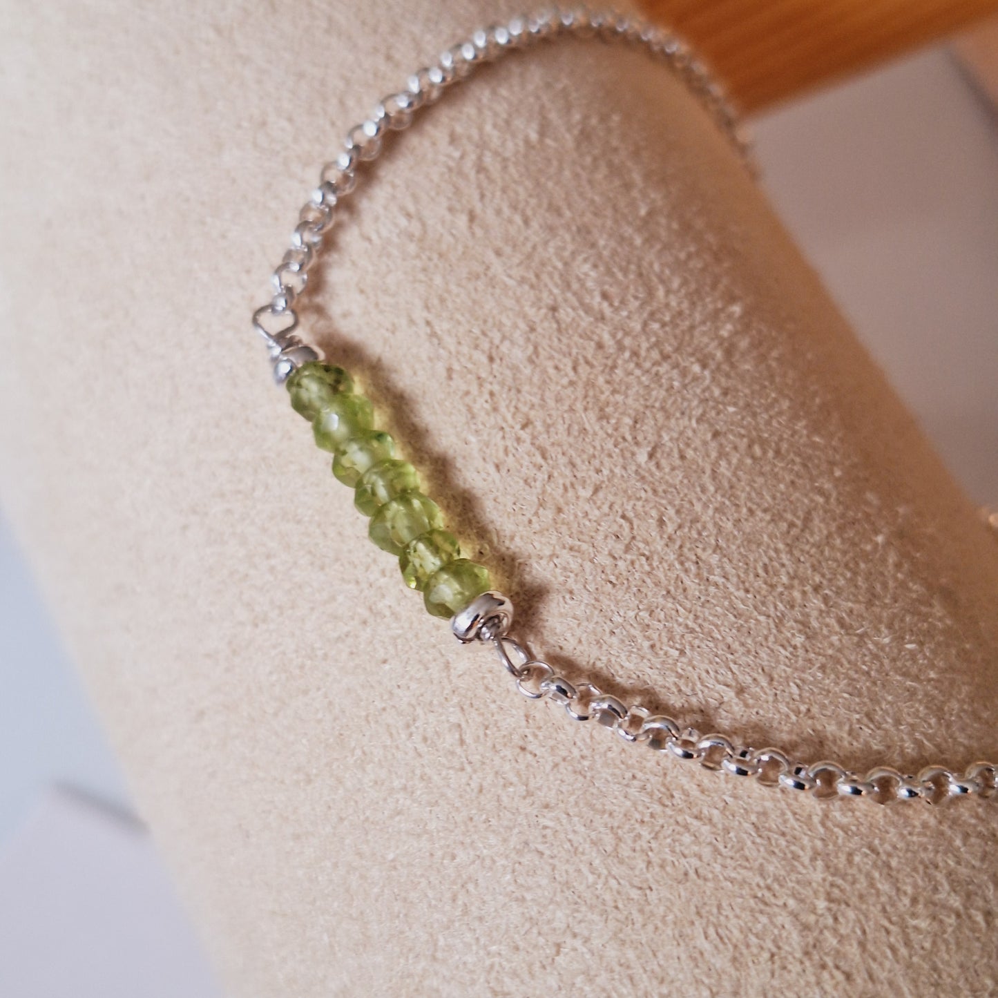 PULSERA PERIDOTO
