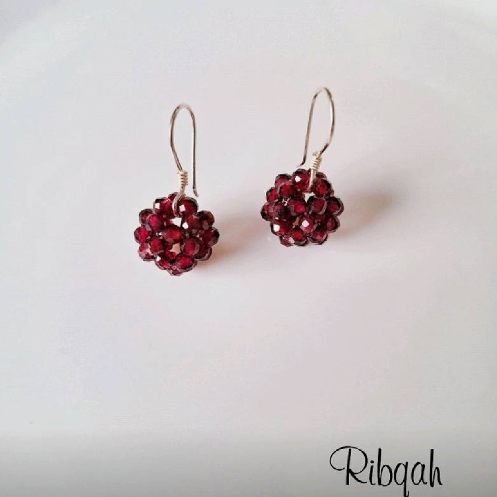 ARETES "GRANADA" GRANATE