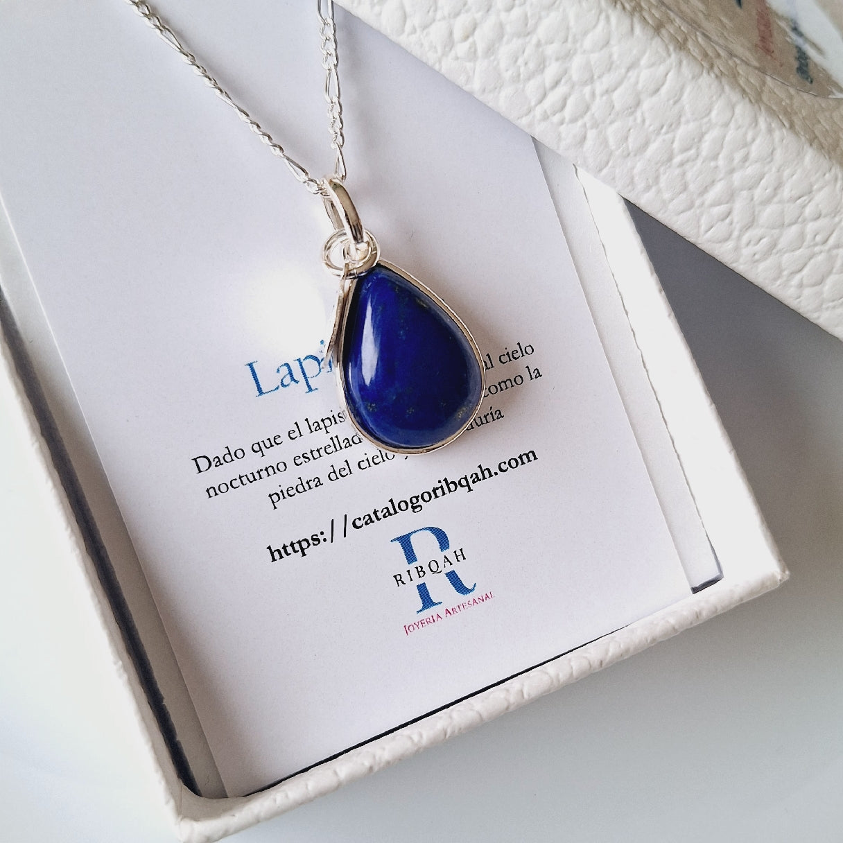 COLLAR LAPISLÁZULI PERSONALIZADO