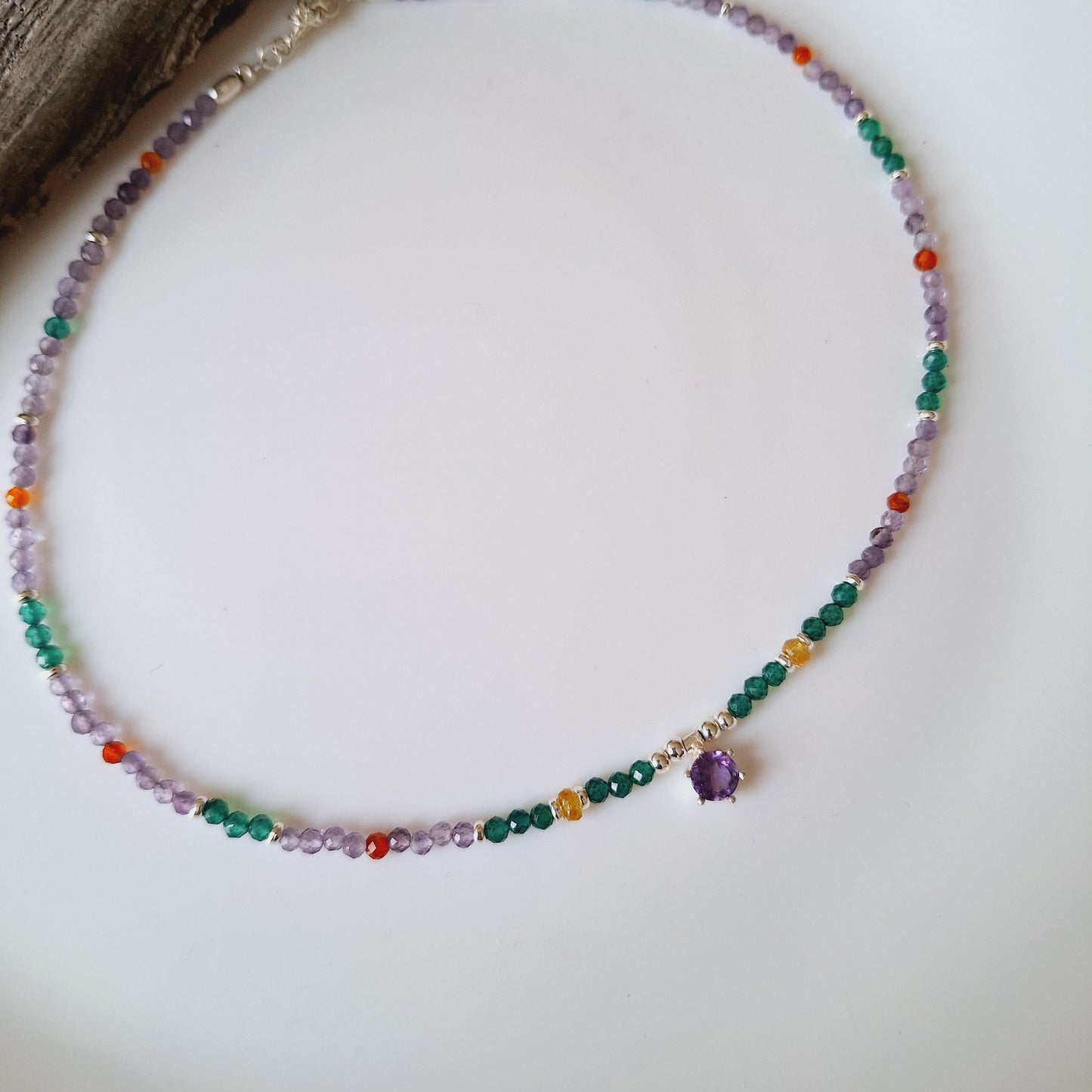 CHOKER "BECKY" AMATISTA MAS