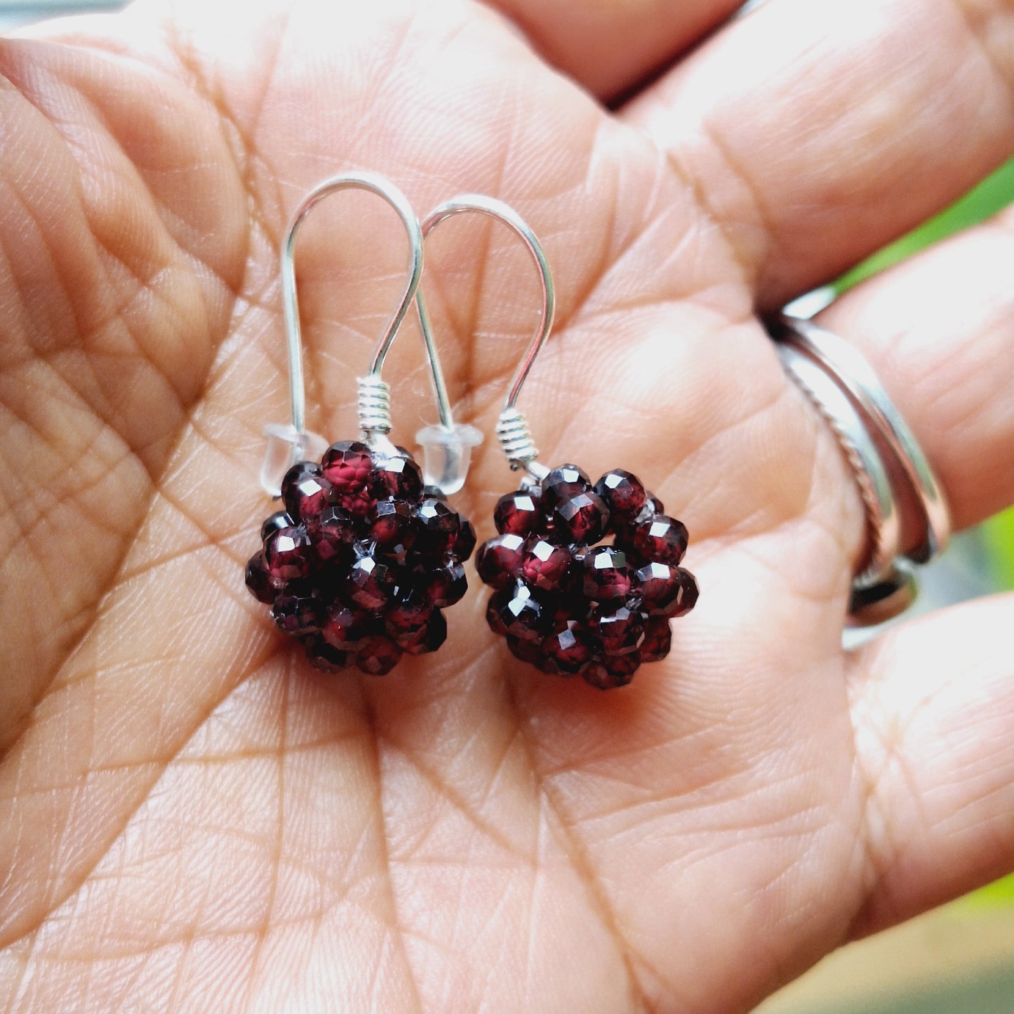 ARETES "GRANADA" GRANATE