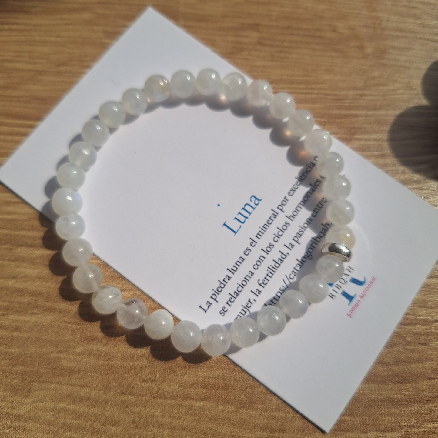 PULSERA "ISABEL" PERLAS DE LUNA