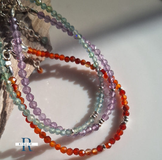 PULSERAS DE CUARZOS DE 3MM