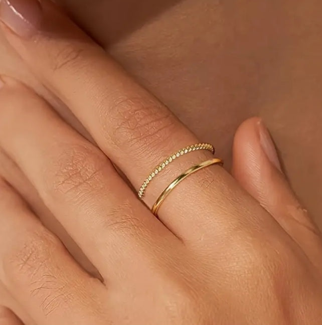 ANILLO MINI ORO 18K