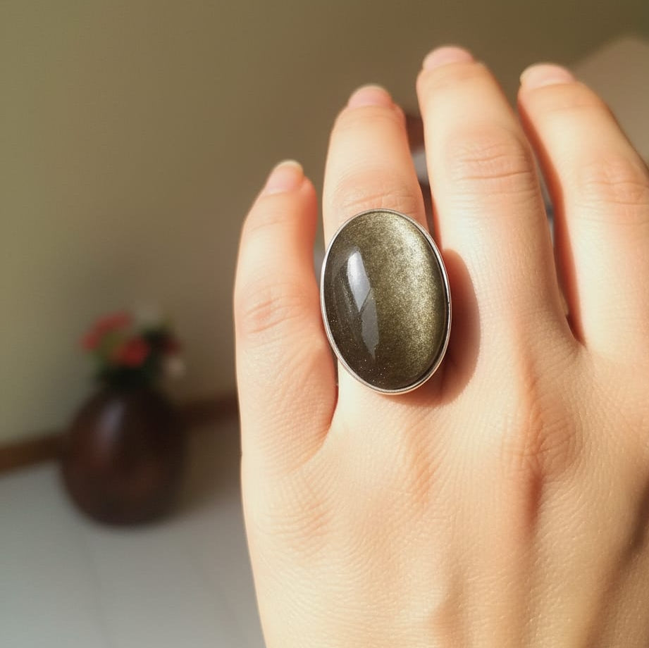 OBSIDIANA DORADA