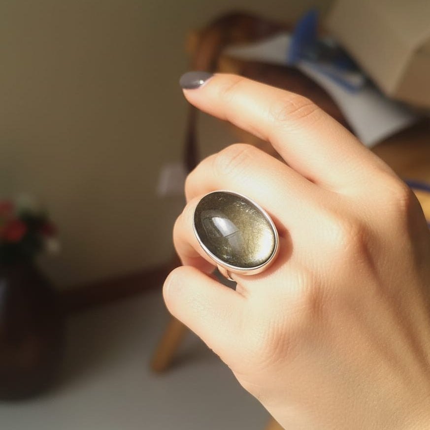 OBSIDIANA DORADA