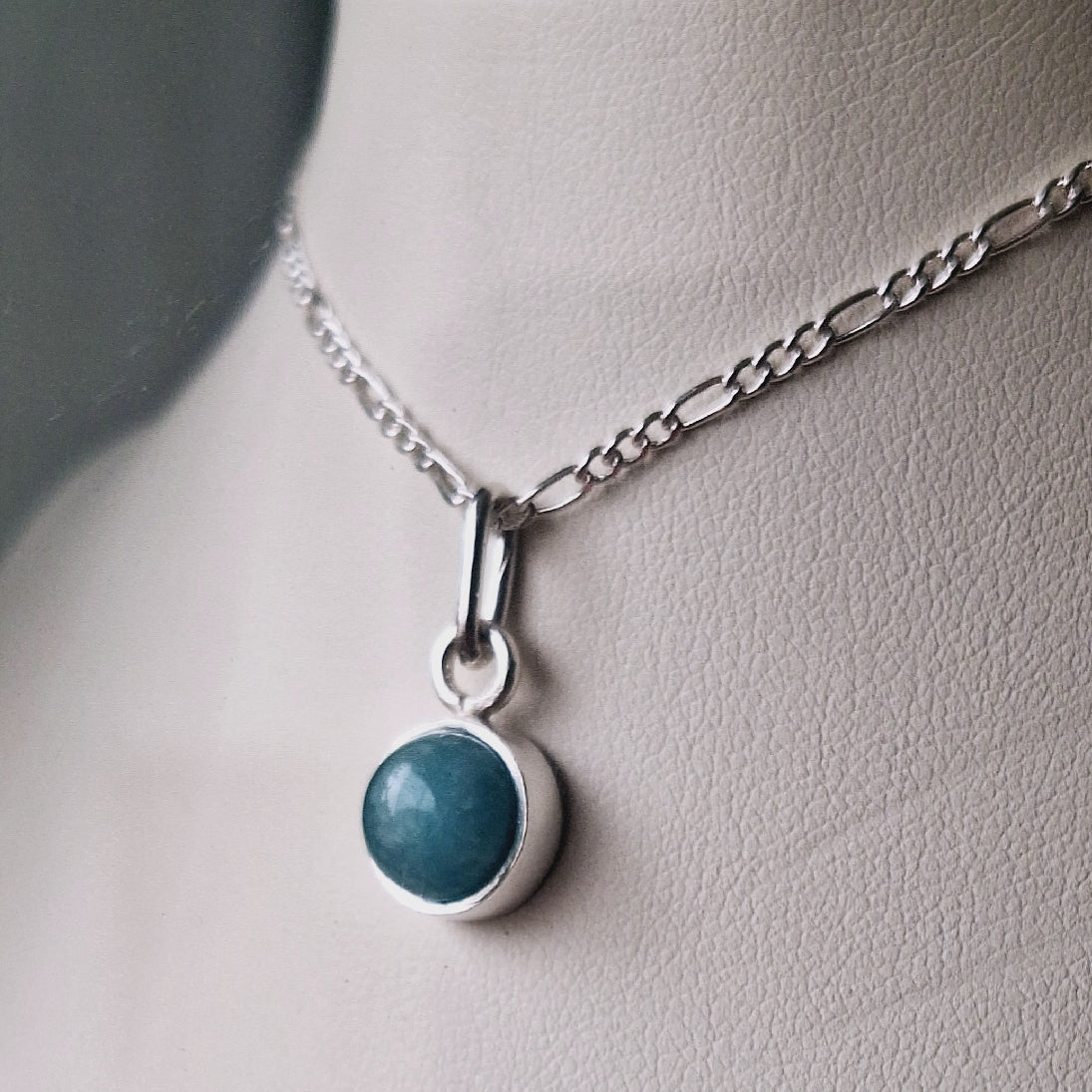 COLLAR MINI AMAZONITA