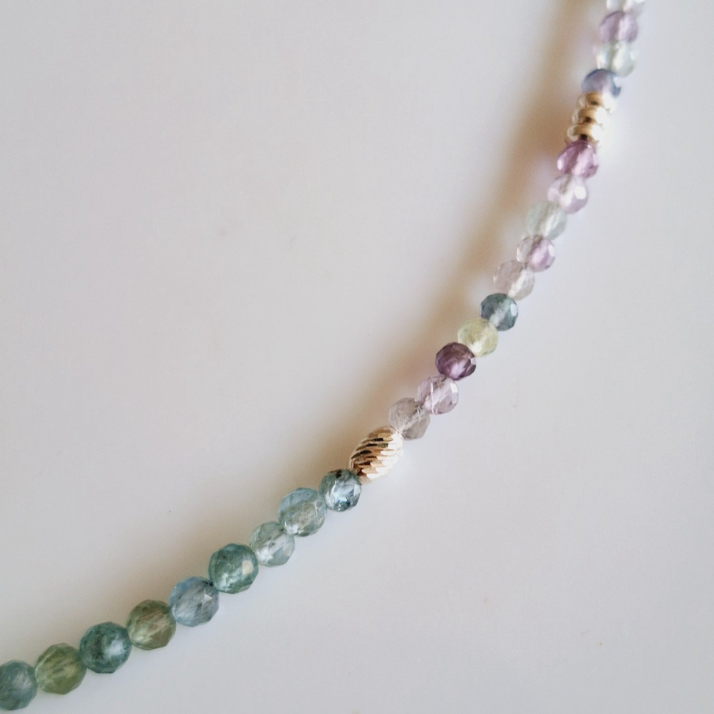 CHOKER APATITO Y FLUORITA