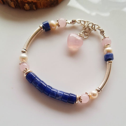 "SODALITA ROSA PERLA