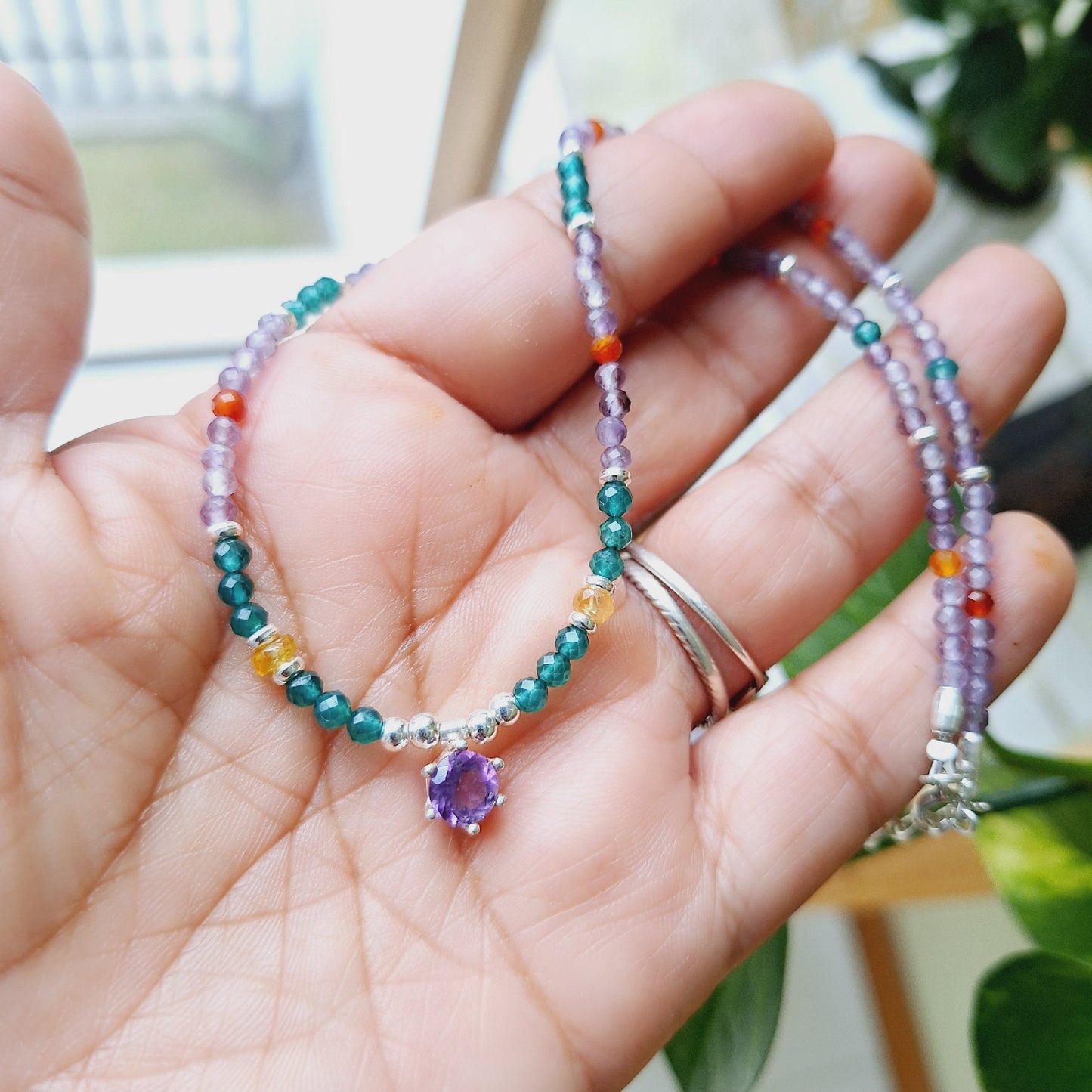 CHOKER "BECKY" AMATISTA MAS